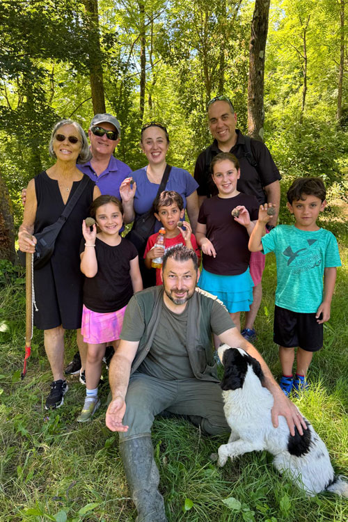 Esperienza di caccia al tartufo con cane